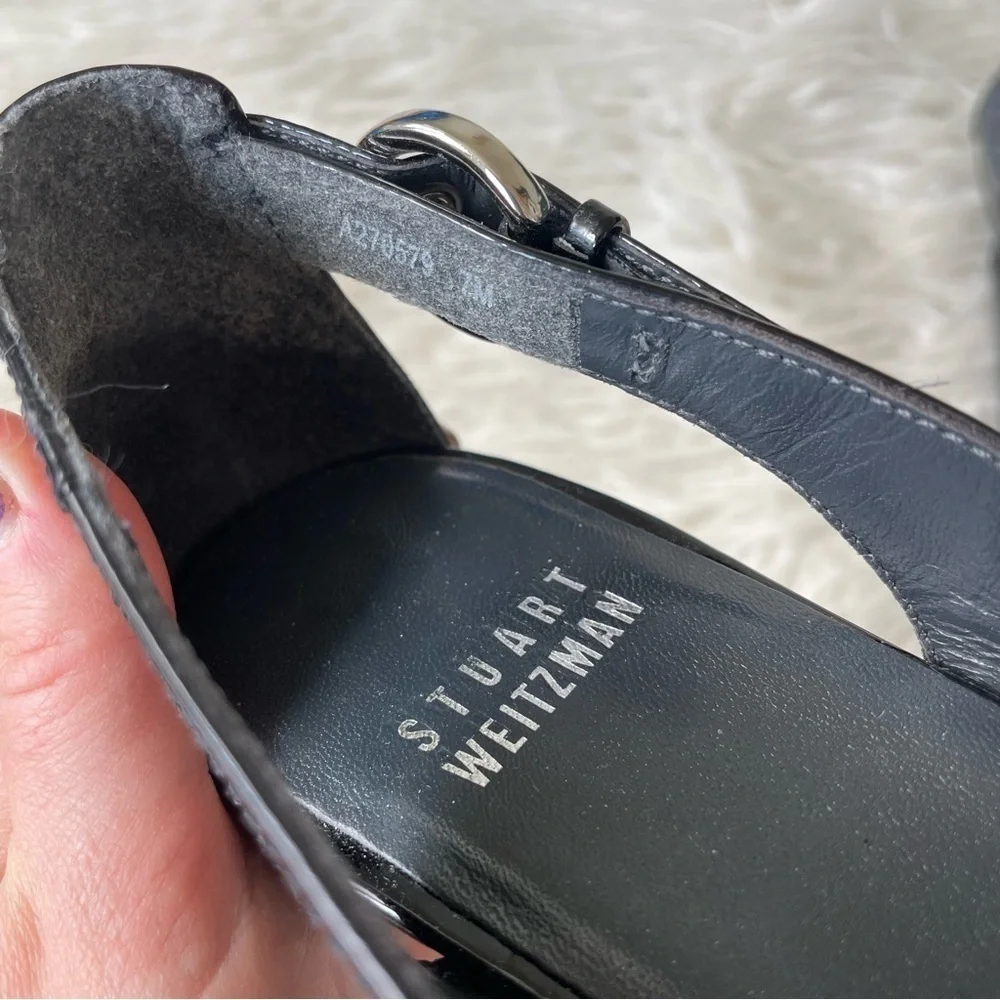 Stuart Weitzman peep toe